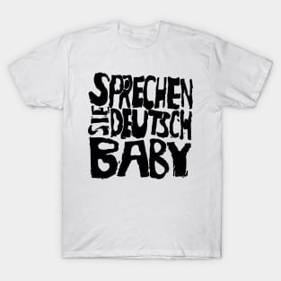 Sprechen Baby Black T-Shirt